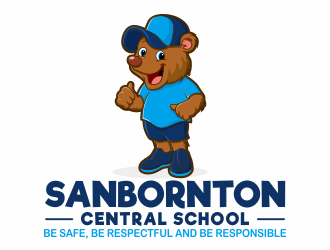 Sanbornton Central School logo design by agus
