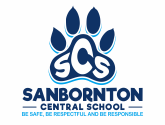 Sanbornton Central School logo design by agus
