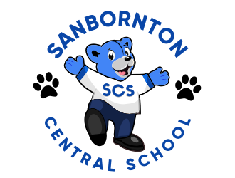 Sanbornton Central School logo design by coco