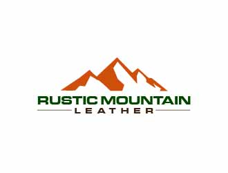 Rustic Mountain Leather logo design by usef44