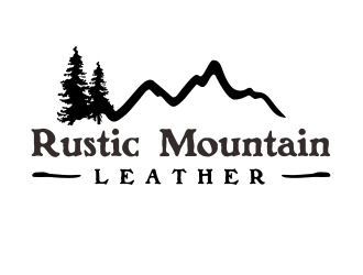 Rustic Mountain Leather logo design by aura