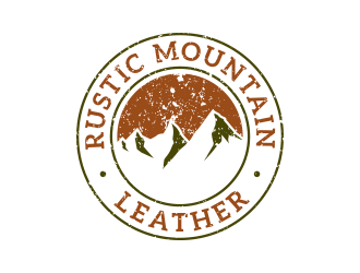 Rustic Mountain Leather logo design by lexipej