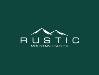 Rustic Mountain Leather logo design by afra_art