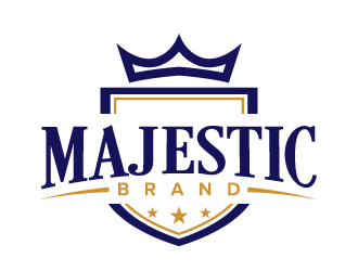 MAJESTIC BRAND logo design by jaize