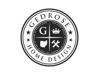 Gedrose Home Design  logo design by Mirza