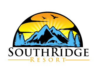 SouthRidge Resort logo design by AamirKhan