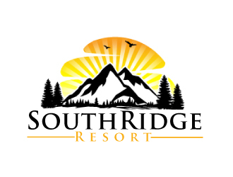 SouthRidge Resort logo design by AamirKhan