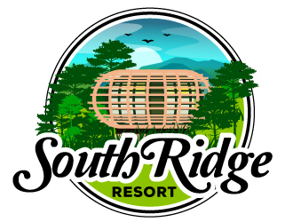 SouthRidge Resort logo design by Suvendu