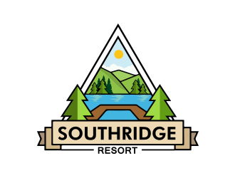SouthRidge Resort logo design by Rexi_777