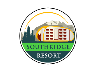 SouthRidge Resort logo design by pilKB
