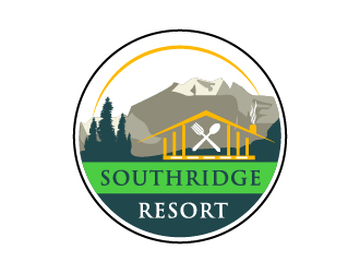 SouthRidge Resort logo design by pilKB