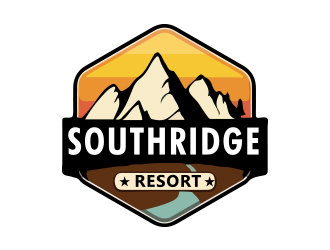 SouthRidge Resort logo design by Rexi_777