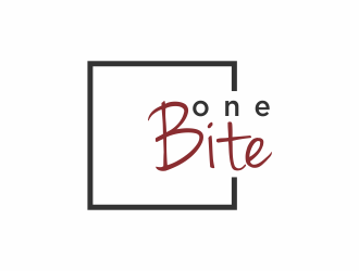 1 bite   logo design by afra_art
