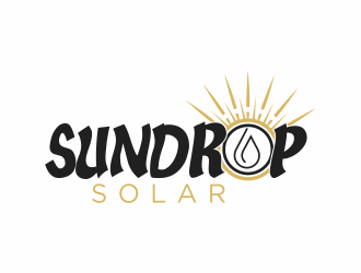 Sundrop Solar logo design by Mahrein