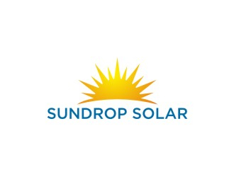 Sundrop Solar logo design by sabyan