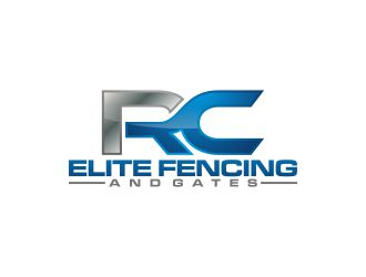 R.C ELITE FENCING AND GATES logo design by josephira
