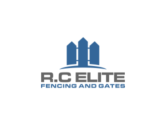 R.C ELITE FENCING AND GATES logo design by semar