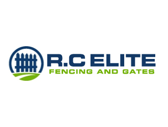 R.C ELITE FENCING AND GATES logo design by jaize