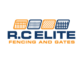 R.C ELITE FENCING AND GATES logo design by jaize
