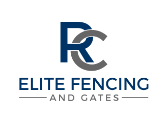 R.C ELITE FENCING AND GATES logo design by gilkkj