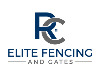 R.C ELITE FENCING AND GATES logo design by gilkkj