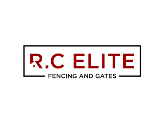 R.C ELITE FENCING AND GATES logo design by asyqh
