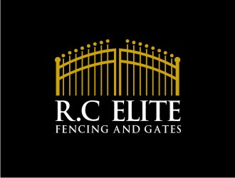 R.C ELITE FENCING AND GATES logo design by maspion