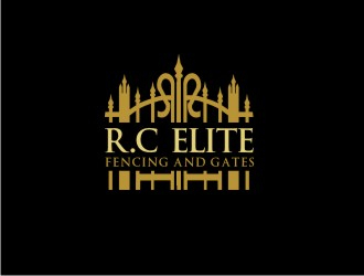 R.C ELITE FENCING AND GATES logo design by maspion
