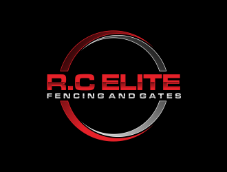 R.C ELITE FENCING AND GATES logo design by afra_art
