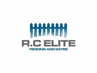 R.C ELITE FENCING AND GATES logo design by afra_art
