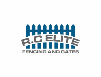 R.C ELITE FENCING AND GATES logo design by afra_art
