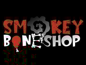Smokey Bone Shop logo design by DreamLogoDesign