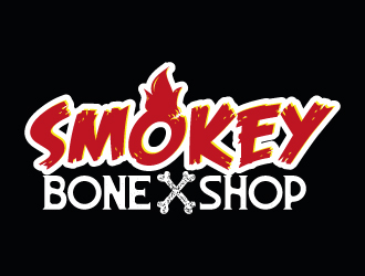 Smokey Bone Shop logo design by mop3d