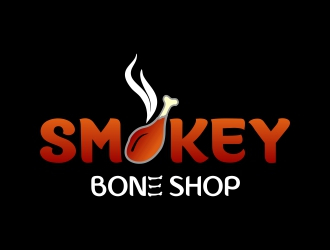 Smokey Bone Shop logo design by rizuki