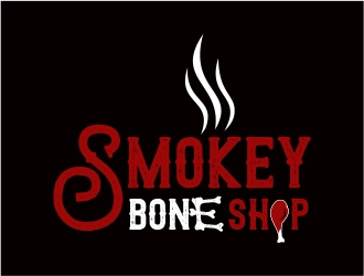 Smokey Bone Shop logo design by Alfatih05
