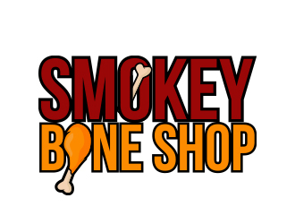 Smokey Bone Shop logo design by MarkindDesign
