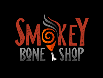 Smokey Bone Shop logo design by Sarathi99