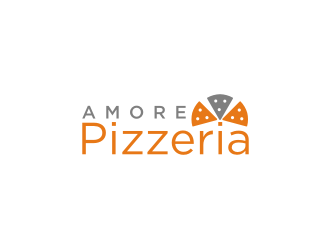 Amore Pizzeria  logo design by Artomoro