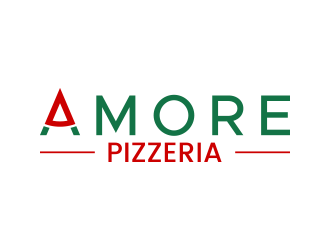 Amore Pizzeria  logo design by lexipej