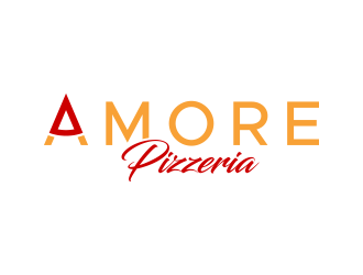 Amore Pizzeria  logo design by lexipej