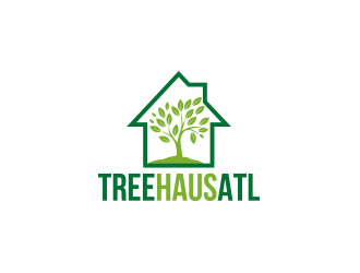 TreeHausATL logo design by daanDesign