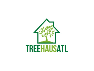 TreeHausATL logo design by daanDesign