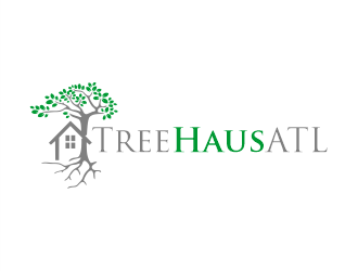 TreeHausATL logo design by Gwerth