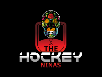The Hockey Niñas  logo design by Sofia Shakir
