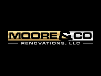 Moore & Co Renovations, LLC logo design by p0peye
