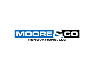 Moore & Co Renovations, LLC logo design by alby