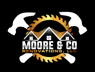 Moore & Co Renovations, LLC logo design by AamirKhan