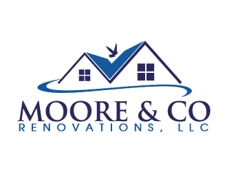 Moore & Co Renovations, LLC logo design by AamirKhan