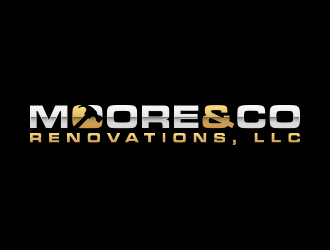 Moore & Co Renovations, LLC logo design by lexipej