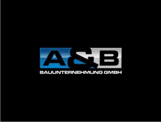 A&B Bauunternehmung GmbH logo design by bombers